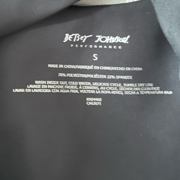 NEW Betsey Johnson Water Leopard Striped Longline Bra Poppy S - Picture 7 of 10